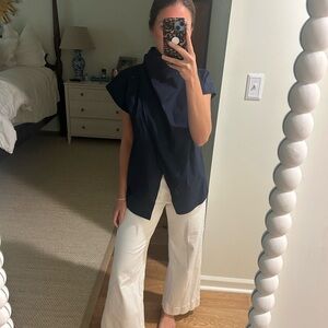 Navy Blue Women's Top